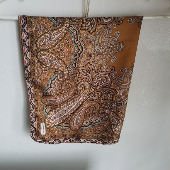 LALTRAMODA ITALY SILK SCARF - Picture 3 of 7